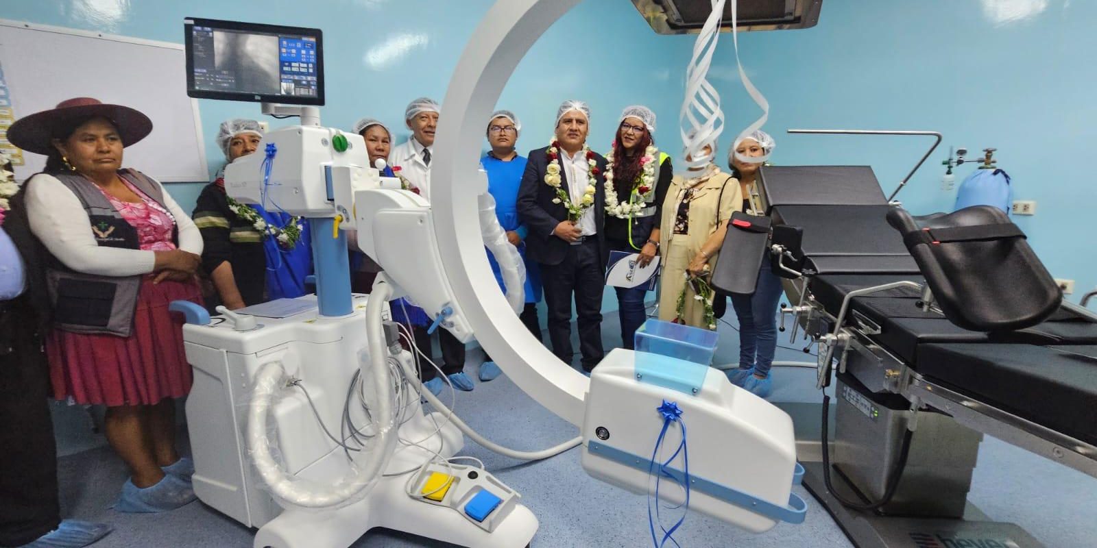 VII aniversario del Hospital de Segundo Nivel “Solomón Klein” del municipio de Sacaba, Cochabamba